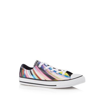 Converse Girls' multi-coloured 'Chuck Taylor' trainers